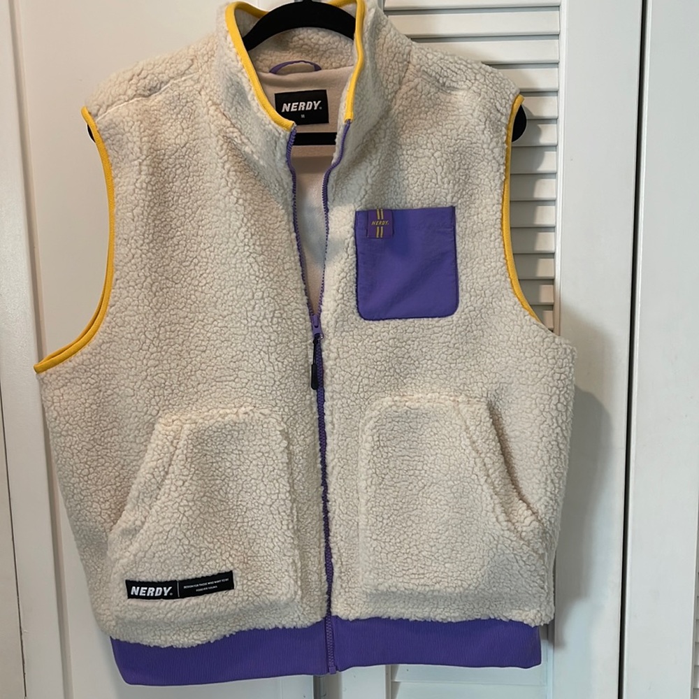NERDY Sherling Vest